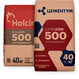 Цемент Holcim М500 ЦЕМ II/А-И 42.5 40 кг