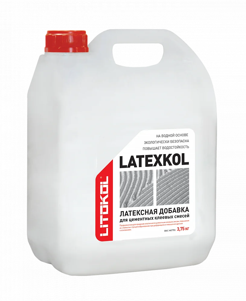 Латексная добавка LITOKOL LATEXKOL, 3,75 кг