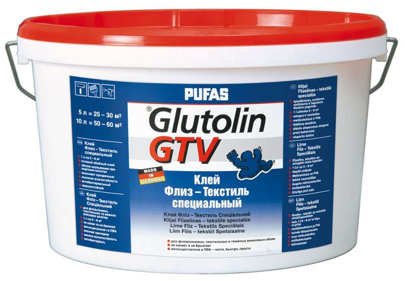 Glutolin GTV Клей Флиз-Текстиль специальный